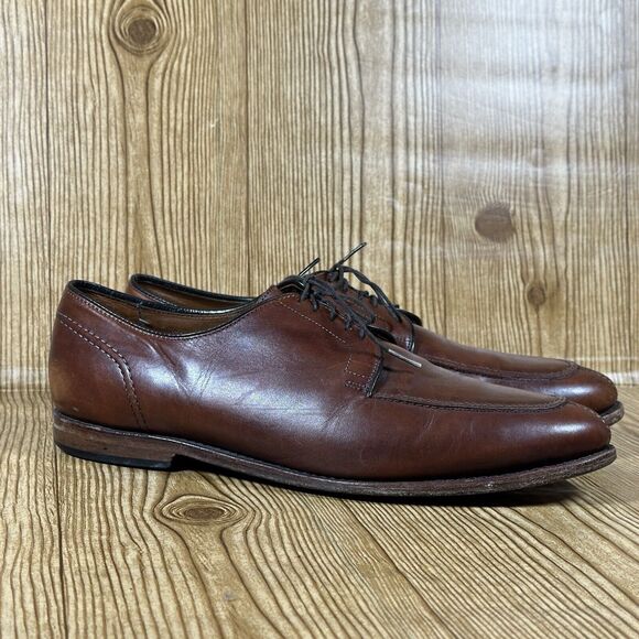 Allen Edmonds LaSalle Shoes Men’s Size 11.5 Leather Chili Split Toe‎ main image 10